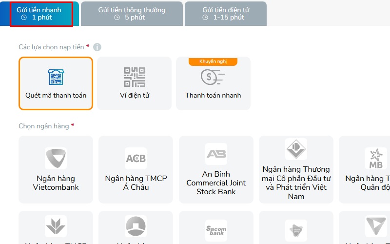 Kèo bóng đá uy tín - Các loại kèo lớn hấp dẫn tại BK8 3 Giao dịch nhanh chóng