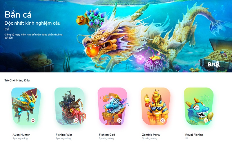 Giới thiệu sơ lược về bắn cá BK8 Giới thiệu sơ lược về bắn cá BK8