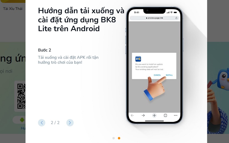 Tải app BK8 cho iOS & Android mới nhất 2025 3 Tải app BK8 cho HĐH Android (File APK)