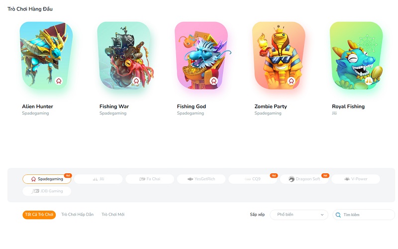 Bắn Cá Rồng đổi thưởng BK8 | Săn Rồng rinh thưởng khủng 2 Tìm và nhấn vào mục “Bắn Cá” ở thanh trò chơi và chọn game “Bắn Cá Rồng”